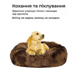 Ліжко «Ворс» коричнева 60 см. Photo 3